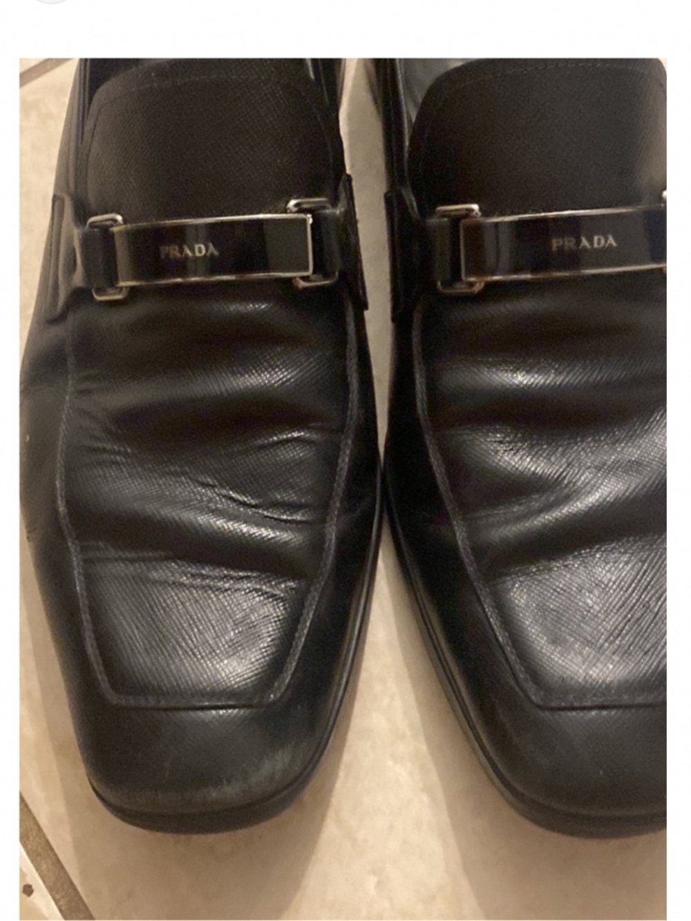 Prada Saffiano loafers - Picture 3 of 6
